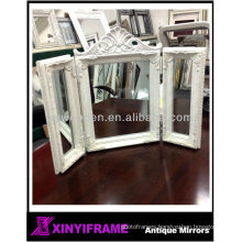 New Design Foldable Wood Framed Decorative Dressing Table Mirror